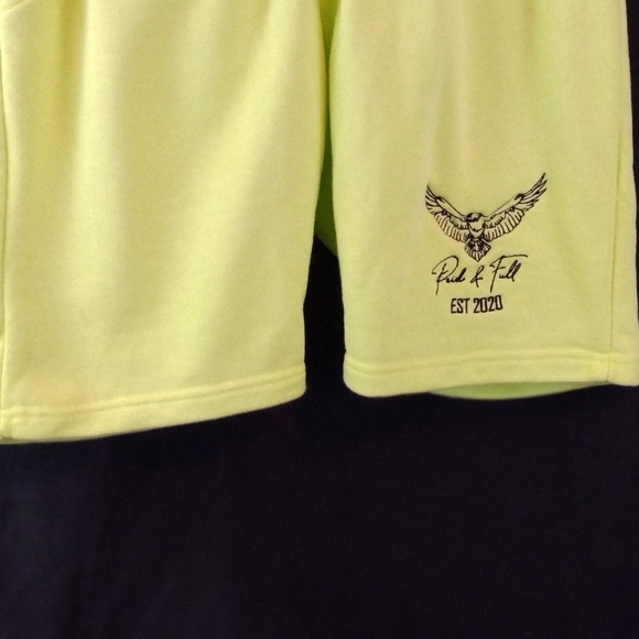 Paid in Full Lime Green Jogger Short - Picture 2 of 7
